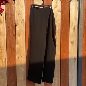 Valerie Stevens Pure Silk black pants